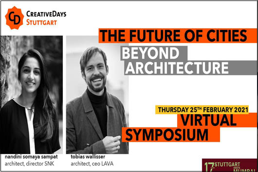 CreativeDays 2021 Virtual Symposium - The Future of Cities.Beyond Architecture.
